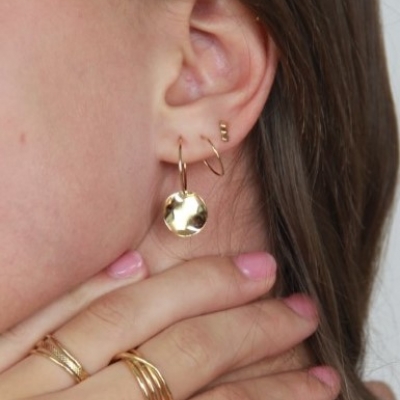 Collier Mona doré à l'or fin