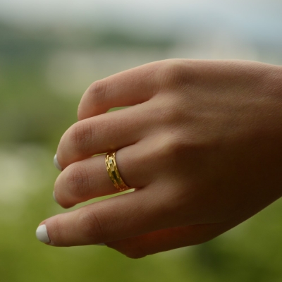 Augusta Ring Gold Plated