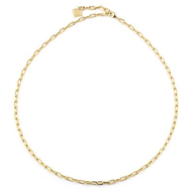 Collier grand Dolus doré à l'or fin