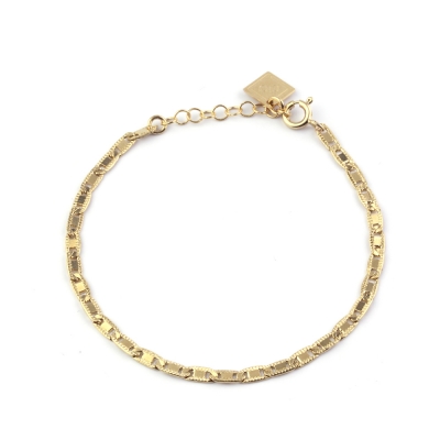 Salines gold plated bracelet.