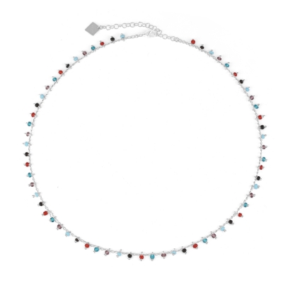 Orlando Necklace Silver Plated