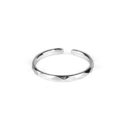Bague Arlequin plaqué argent