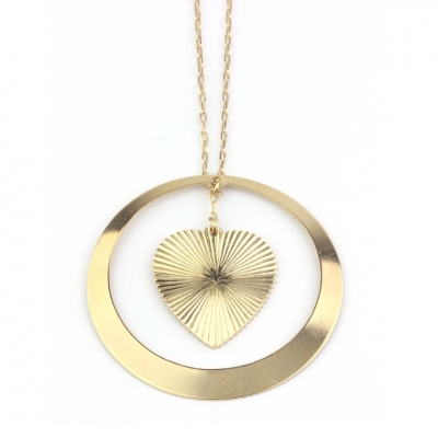 Midtown Necklace Gold Plated