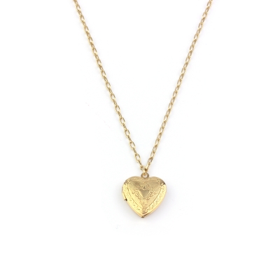 Collier Marennes doré à l'or fin
