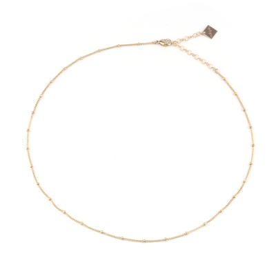 Collier Mina doré à l'or fin