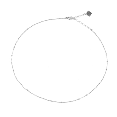 Mina Necklace Silver Plated