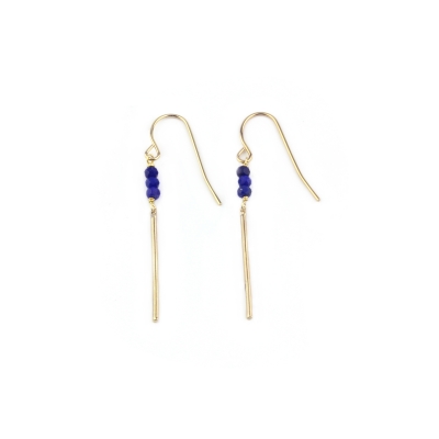 Mina Lapis earrings