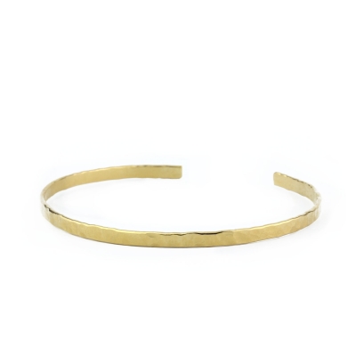 Smooth Julie Bangle Gold Plated