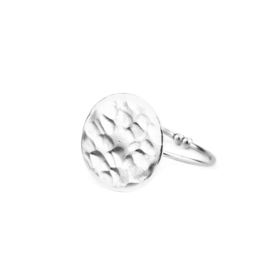 Bague Iris plaqué argent