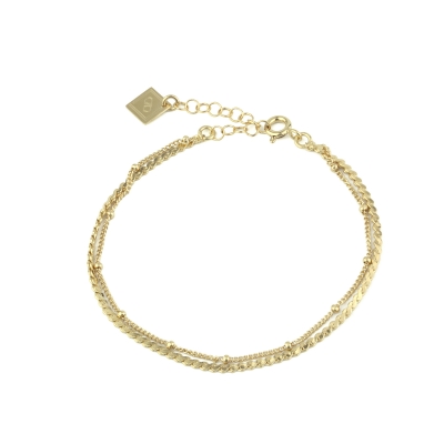 Judith gold plated bracelet