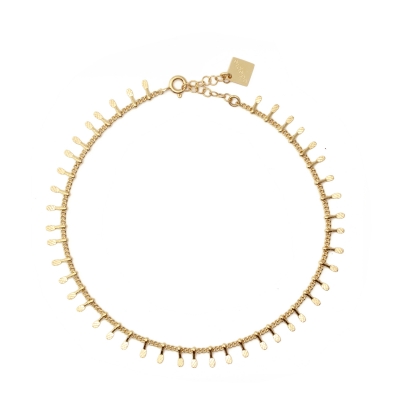 Naples Anklet Chain Gold Plated