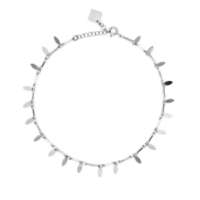 Captiva Anklet Chain Silver Plated