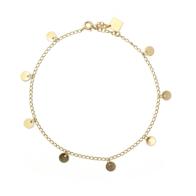 Key West Anklet Chain Gold Plated