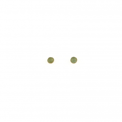 Nyx Aventurine stud earrings