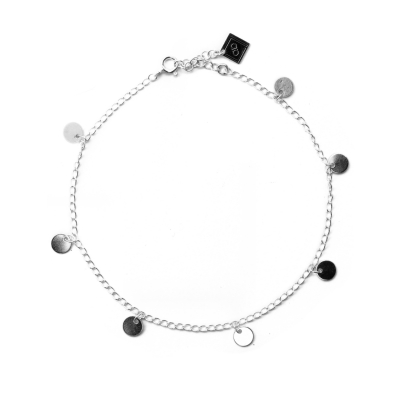 Key West Anklet Chain Silver Plated