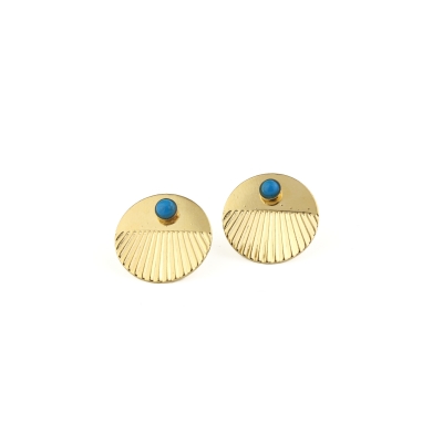 Empire Turquoise stud earrings