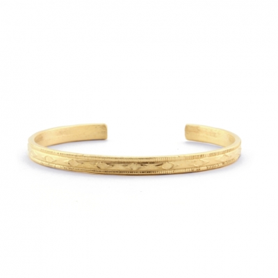 Queen Bangle Gold Plated