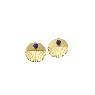 Empire Lapis Lazuli stud earrings
