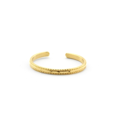 Bague Théodora plaquée or