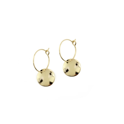 Belharra gold plated earrings