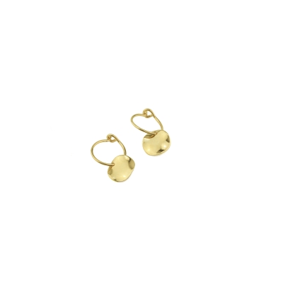 Belharra small gold plated earring