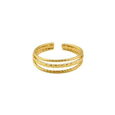 Amorgos Ring Gold Plated